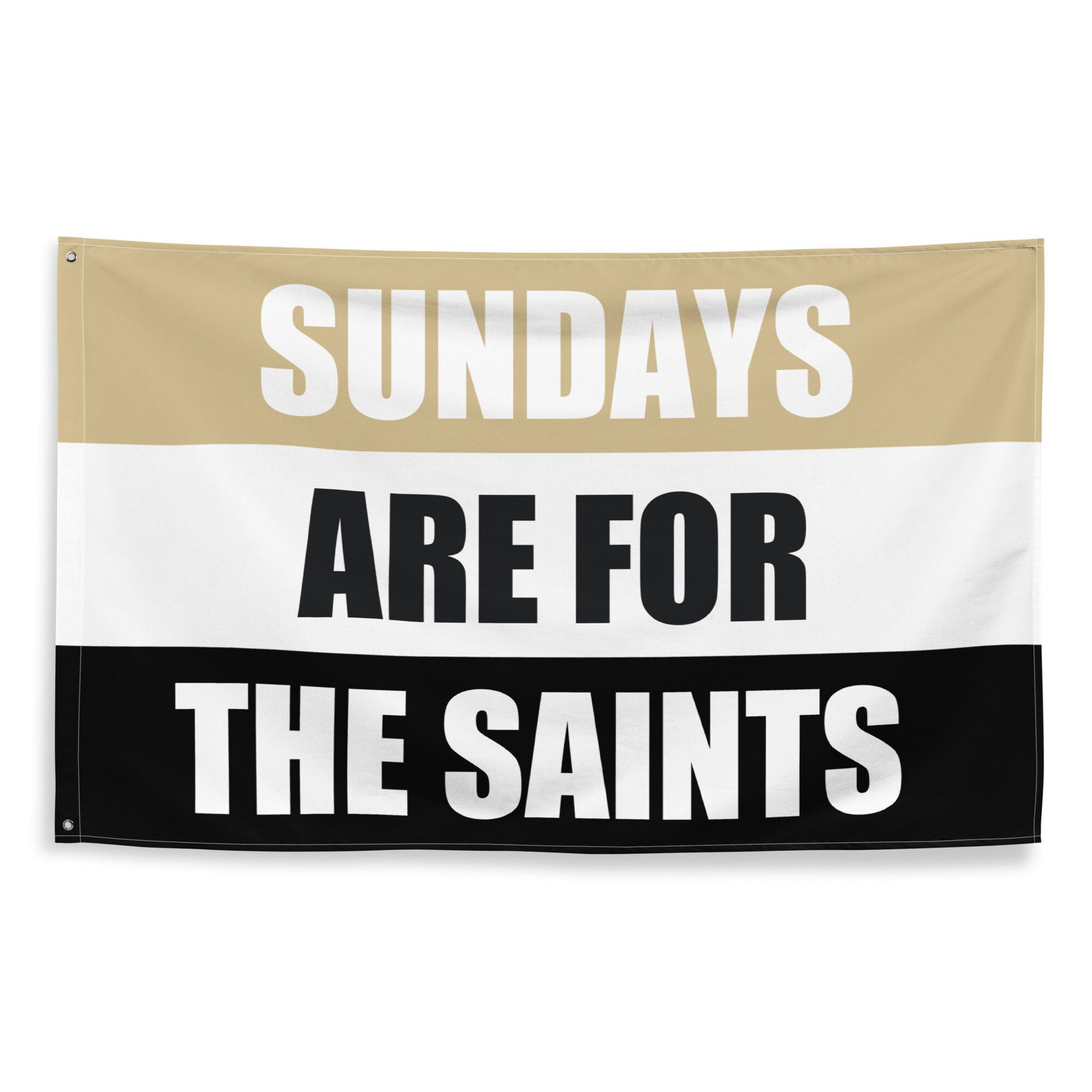 Large Banner, Sundays are for the New Orleans Saints , NFL Football Tailgate Flag, Gift for Him