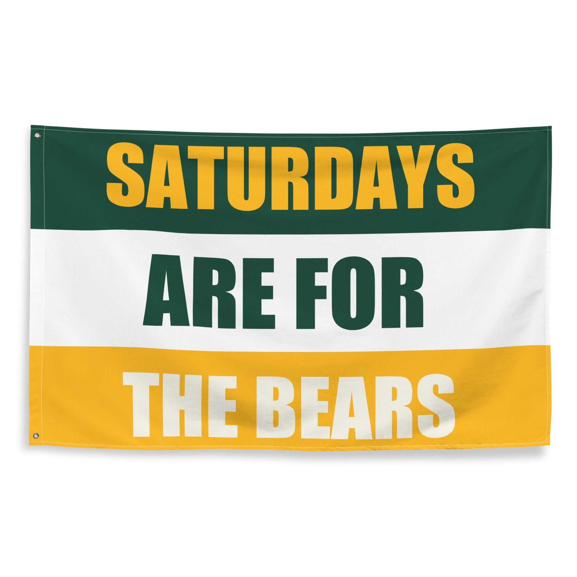 Large Banner, Saturdays are for the Bears Tapestry, Dorm, Tailgate Flag, Gift for Him/Her