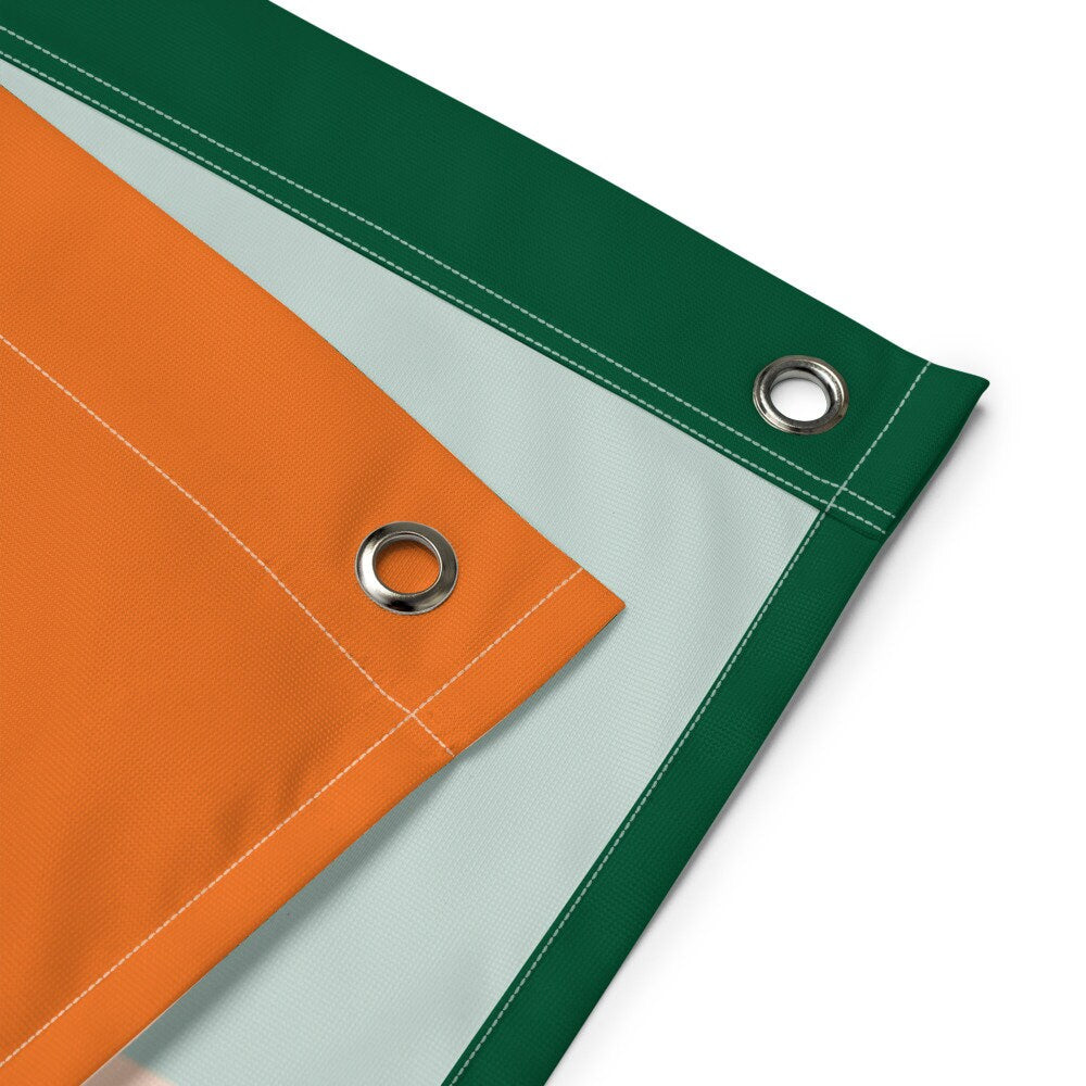 Large   UMiami Saturdays are for the Canes UM Flag, Banner for University of Miami Students, Fans Flag