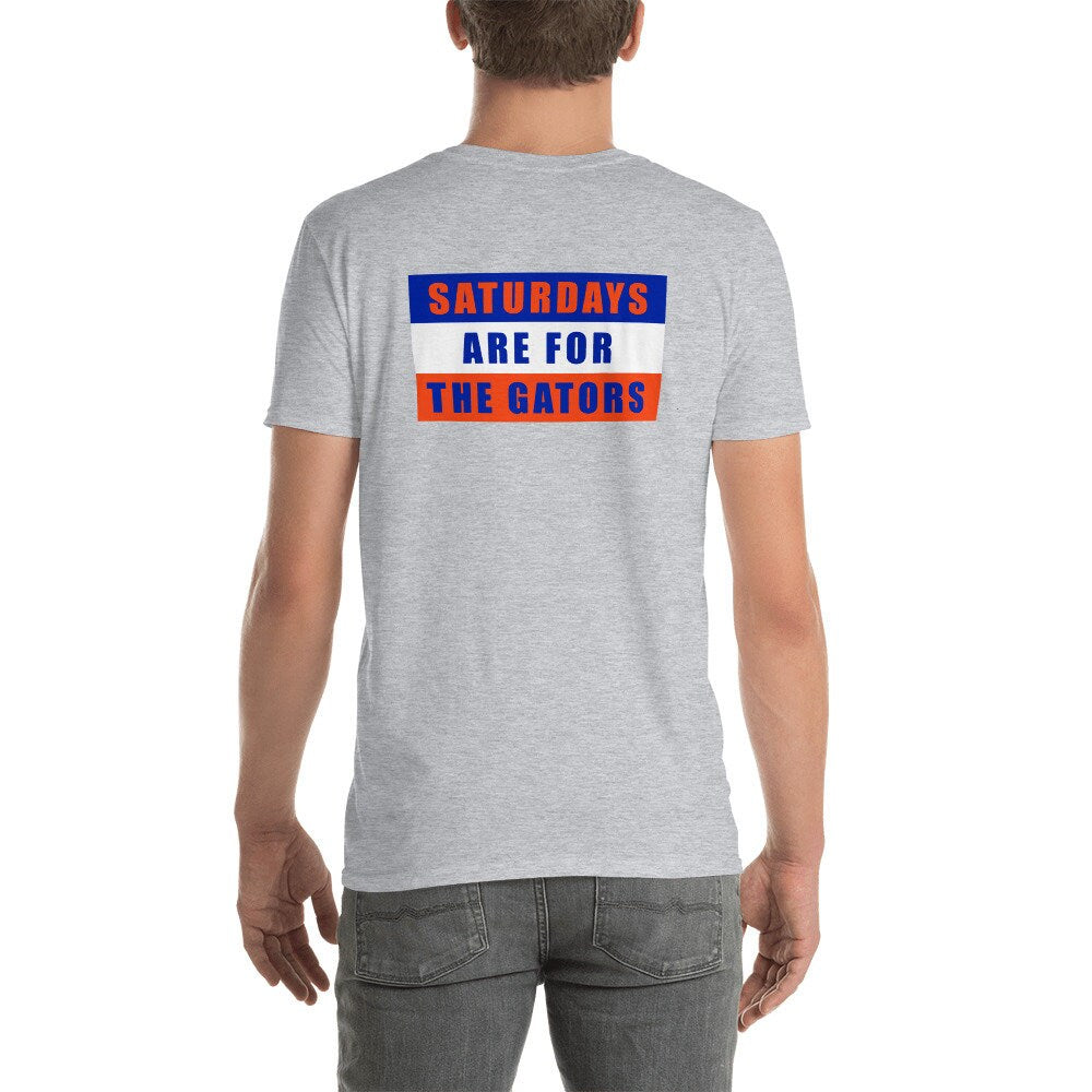 UF Gators Shirt, Saturdays are for the gators, Football Tailgate gift for men