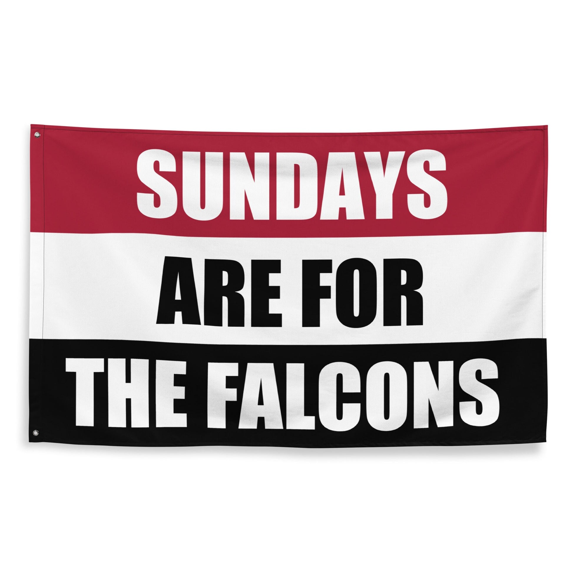 Large Banner, Sundays are for the Atlanta Falcons , NFL Football Tailgate Flag, Gift for Him
