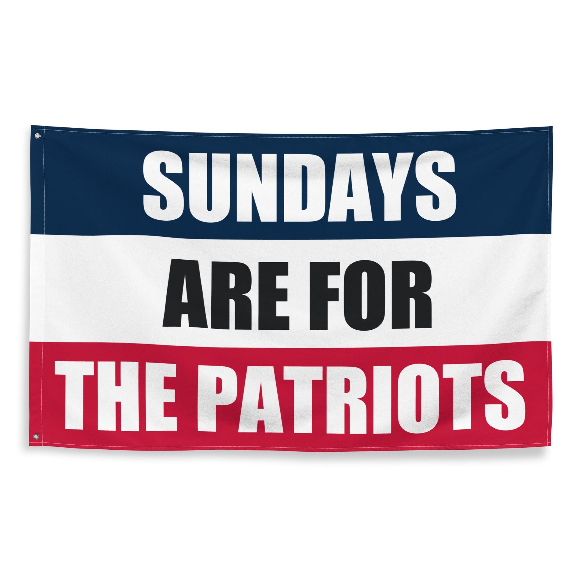 Large Banner, Sundays are for the New England Patriots , NFL Football Tailgate Flag, Gift for Him