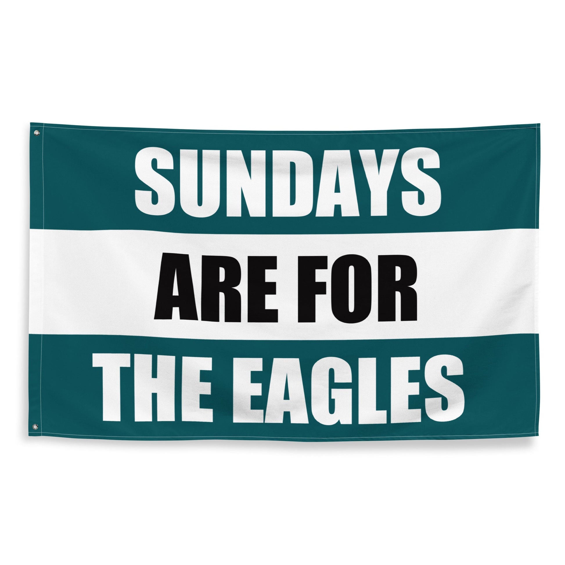 Large Banner, Sundays are for the Philadelphia Eagles , NFL Football Tailgate Flag, Gift for Him