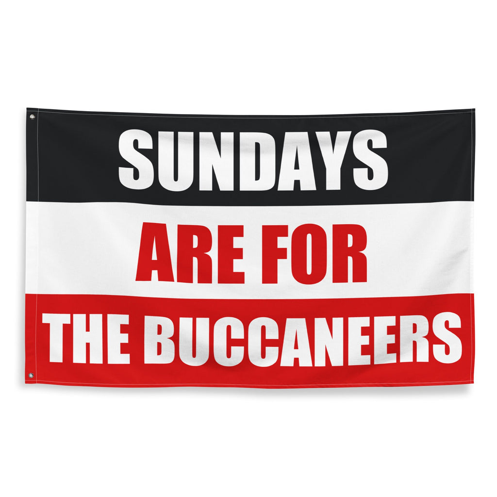 Large Banner, Sundays are for the Tampa Bay Buccaneers , NFL Football Tailgate Flag, Gift for Him