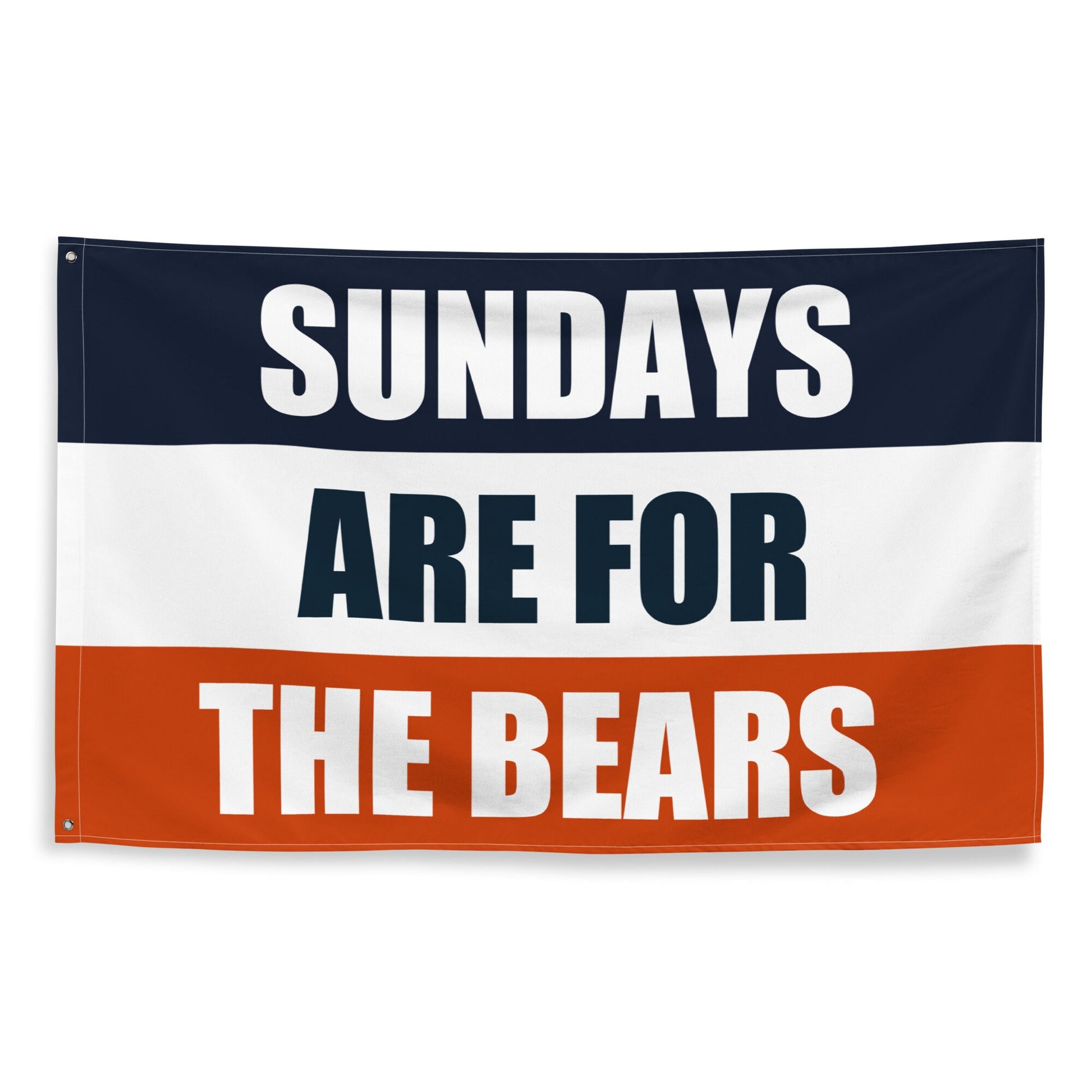 Large Banner, Sundays are for the Chicago Bears , NFL Football Tailgate Flag, Gift for Him