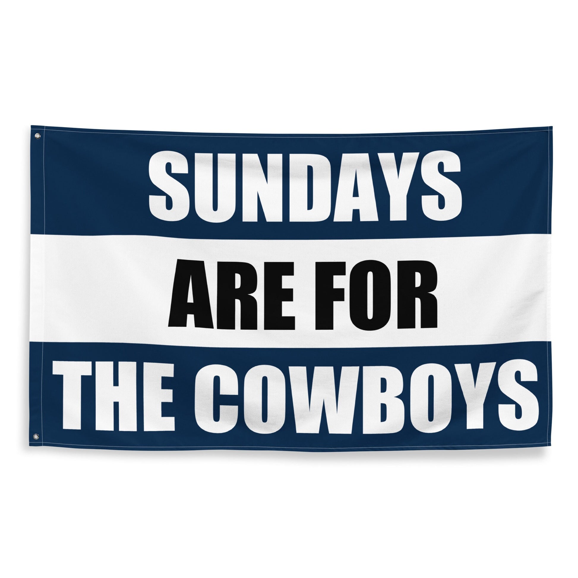 Large Banner, Sundays are for the Dallas Cowboys , NFL Football Tailgate Flag, Gift for Him