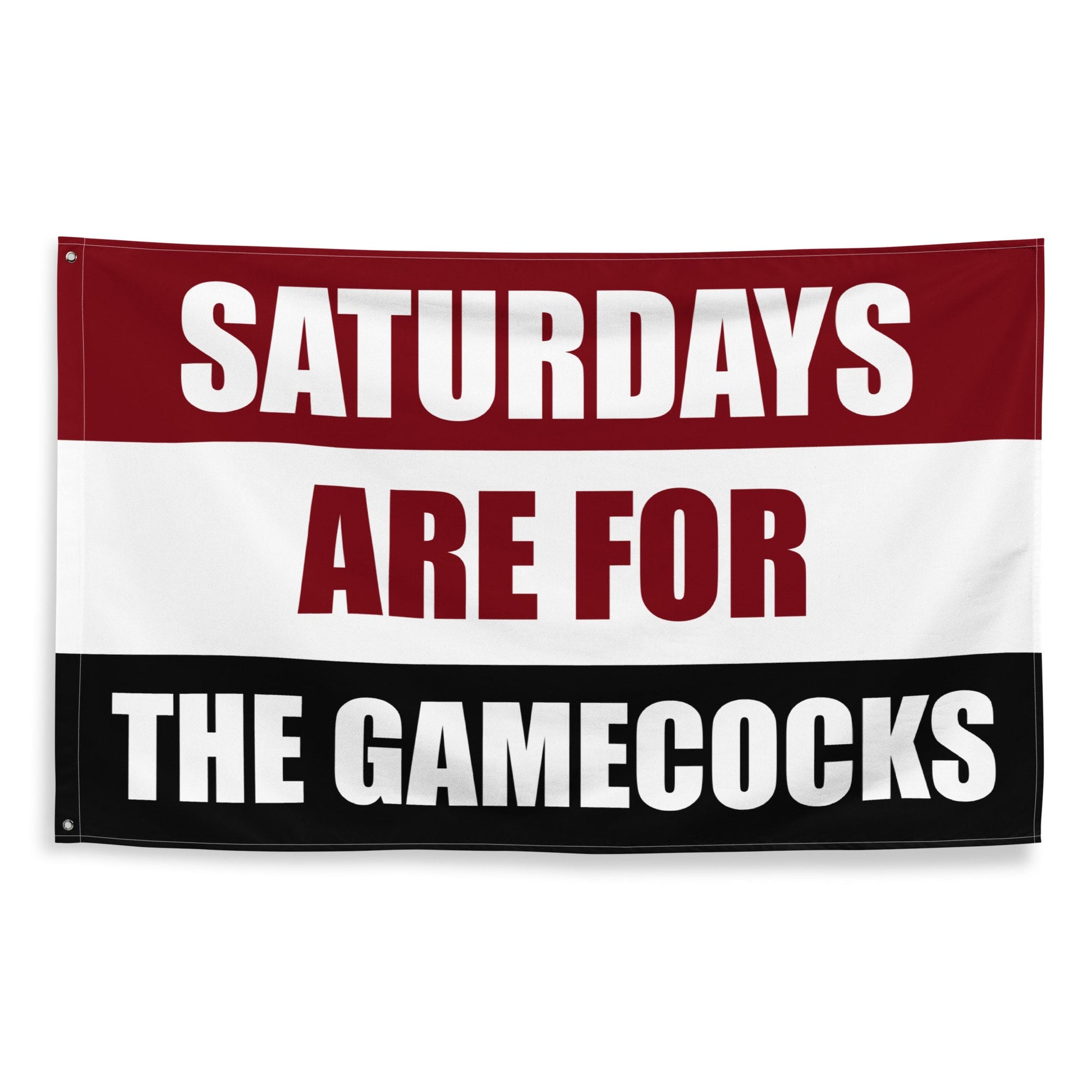 Large Banner, Saturdays are for the Gamecocks Tapestry, Dorm, Tailgate Flag, Gift for Him