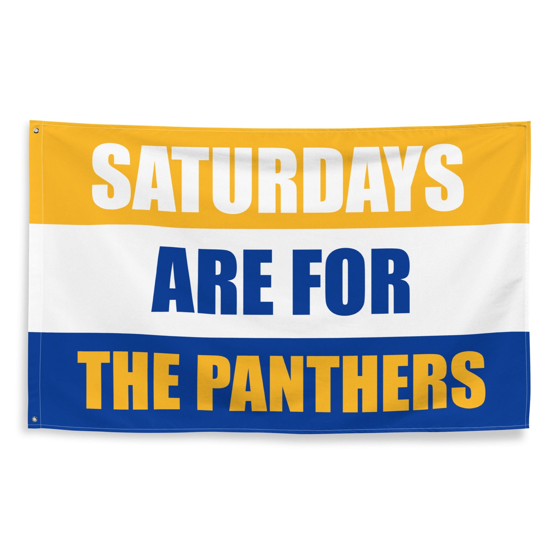 Large Banner, Saturdays are for then Panthers Tapestry, Dorm, Tailgate Flag, Gift for Him