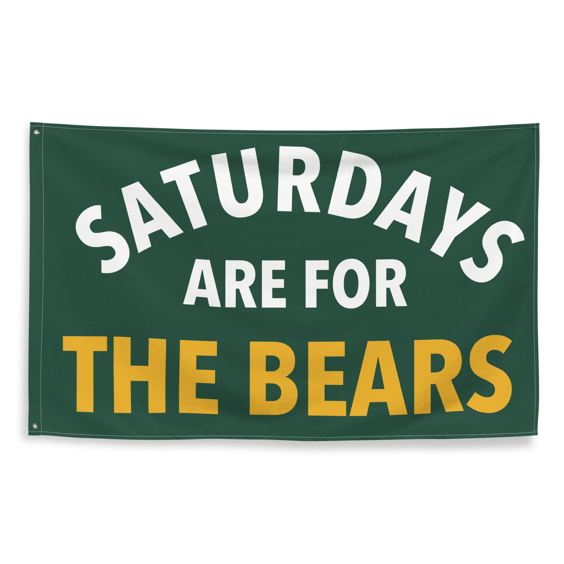 Large Banner, Saturdays are for the Bears Tapestry, Dorm, Tailgate Flag, Gift for Him/Her