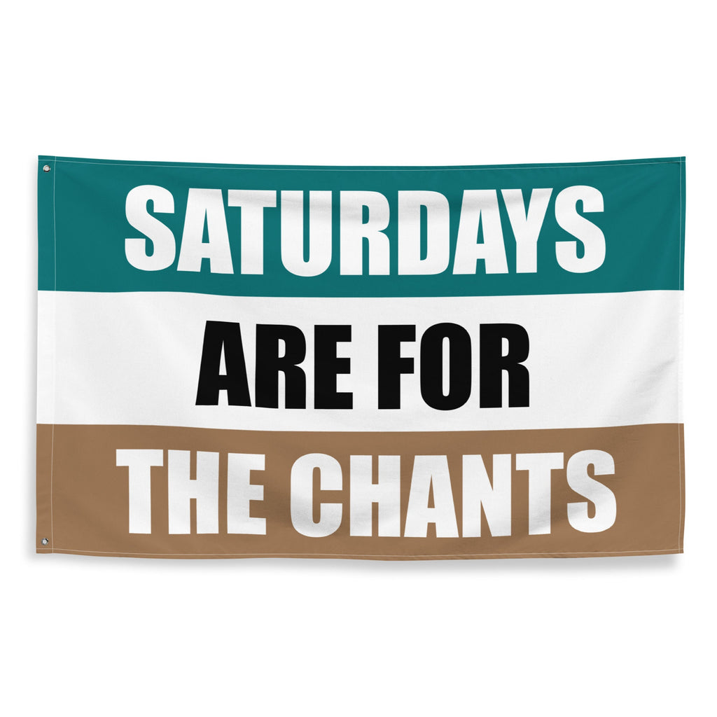 Large Banner, Saturdays are for the Chants Tapestry, Dorm, Tailgate Flag, Gift for Him, Coastal Carolina