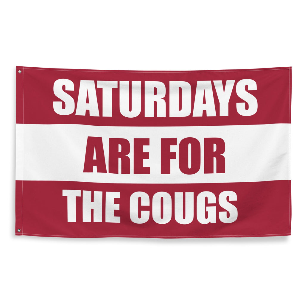 Large Banner, Saturdays are for the Cougs Flag